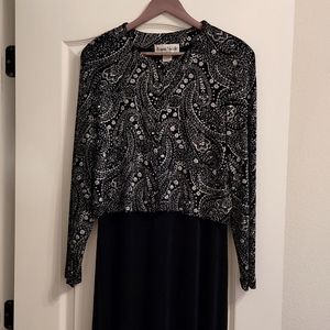 RONNI NICOLE tank dress and separate bling! top